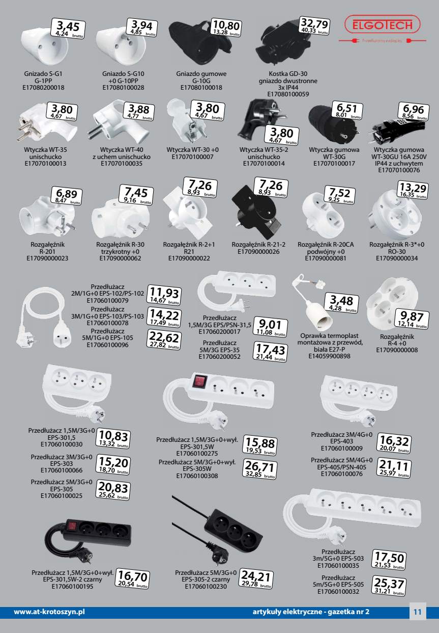 A-T Oświetlenie - Elektryka Gazetka promocyjna