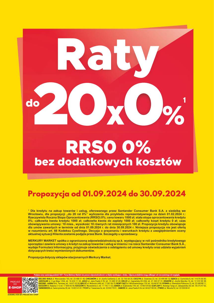 Merkury Market Krosno Bieszczadzka gazetka promocyjna