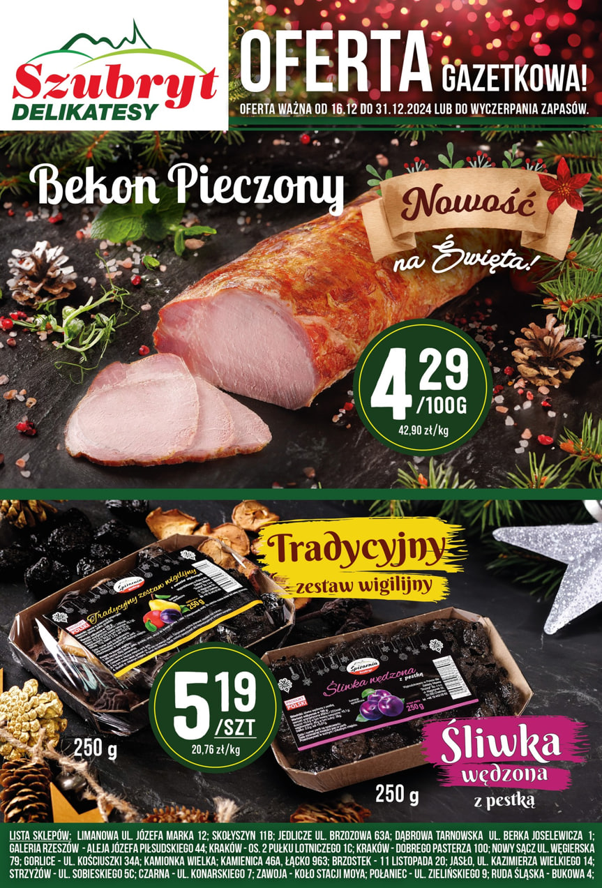 Szubryt - Gazetka promocyjna