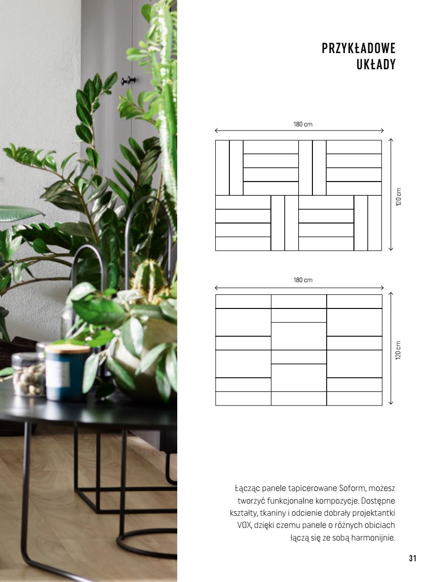 VOX - Panele tapicerowane Soform