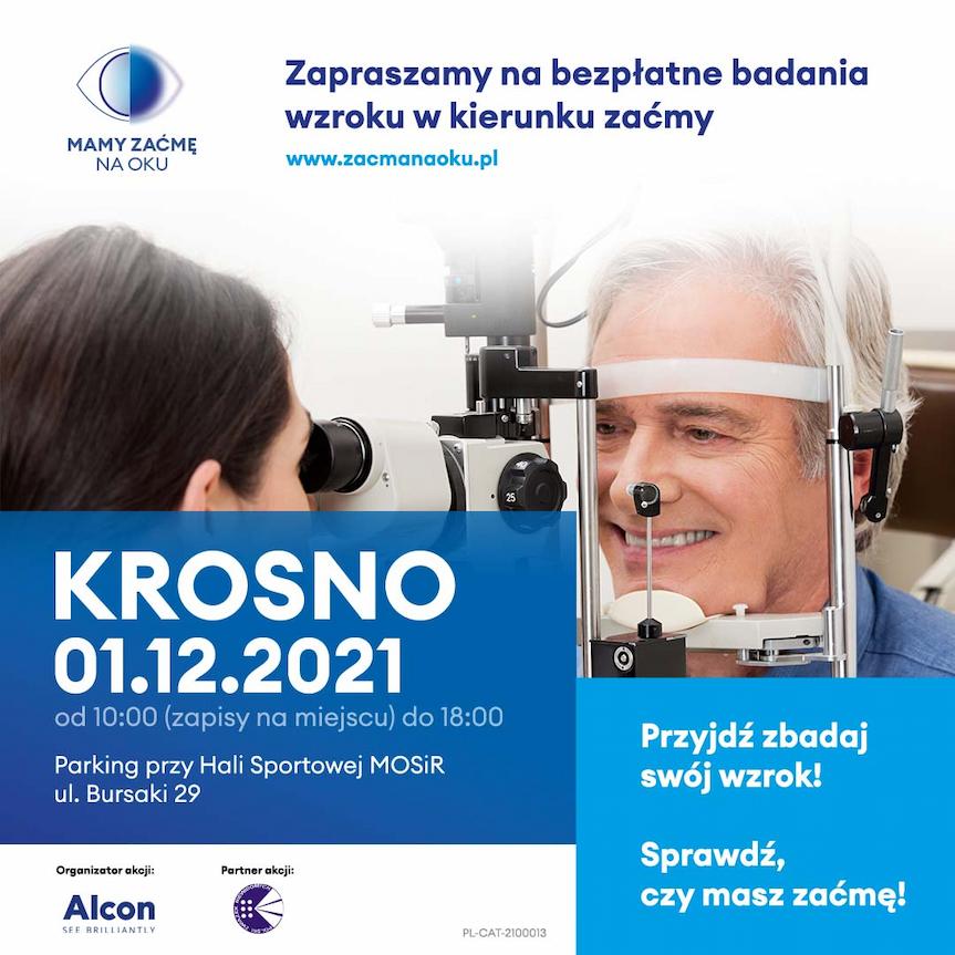 Bezpłatne Badanie Wzroku W Kierunku Zaćmy 01122021 1729