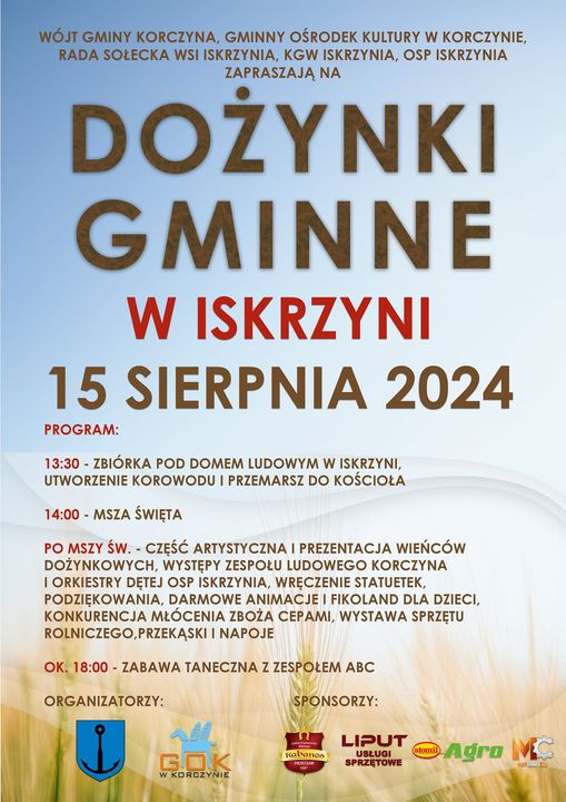 Dożynki Gminne w Iskrzyni