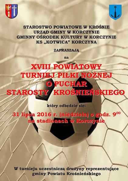 Turniej Piłki Nożnej o Puchar Starosty Krośnieńskiego