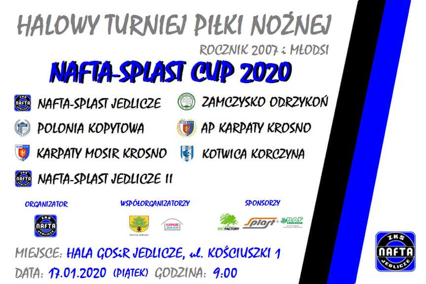 Halowy Turniej Piłki Nożnej Nafta Splast Cup 2020