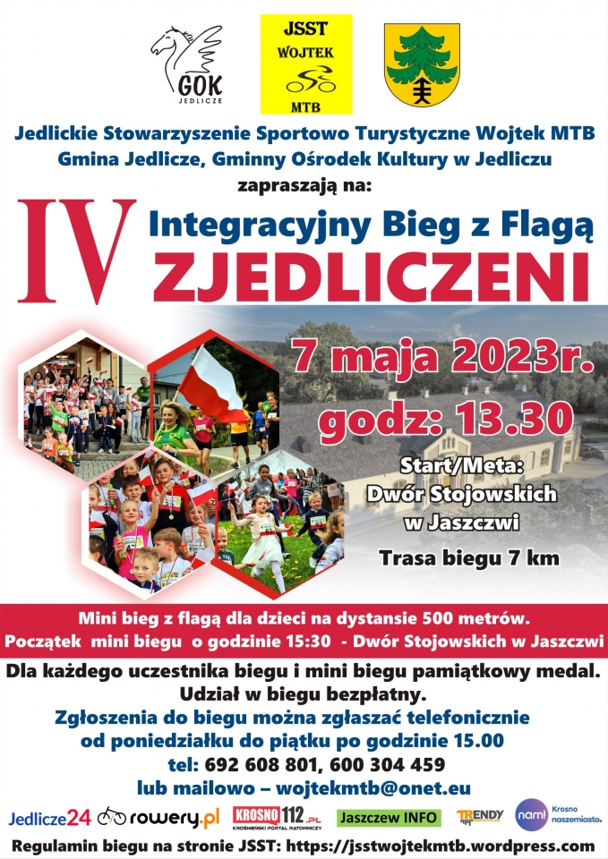 IV Integracyjny Bieg z Flagą Zjedliczeni w Jaszczwi