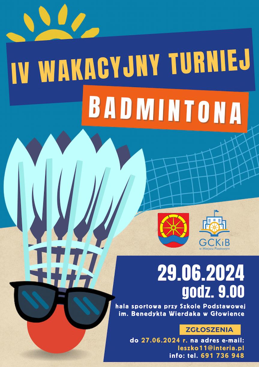 IV Wakacyjny Turniej Badmintona