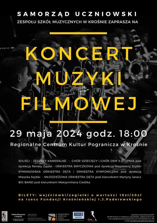 Koncert Muzyki Filmowej w RCKP