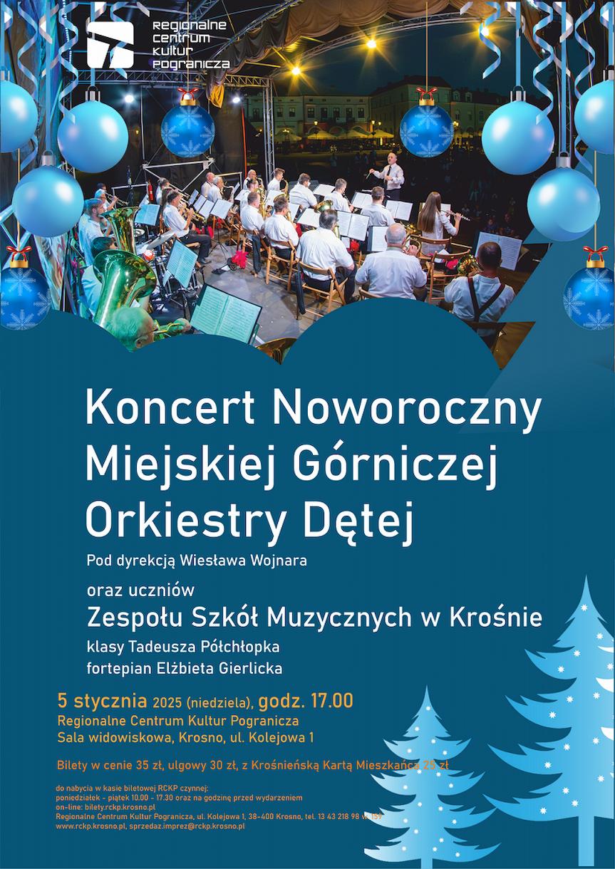 Koncert Noworoczny Miejskiej Górniczej Orkiestry Dętej