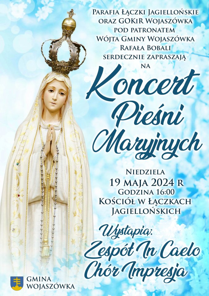 Koncert Pieśni Maryjnych w Łączkach Jagiellońskich