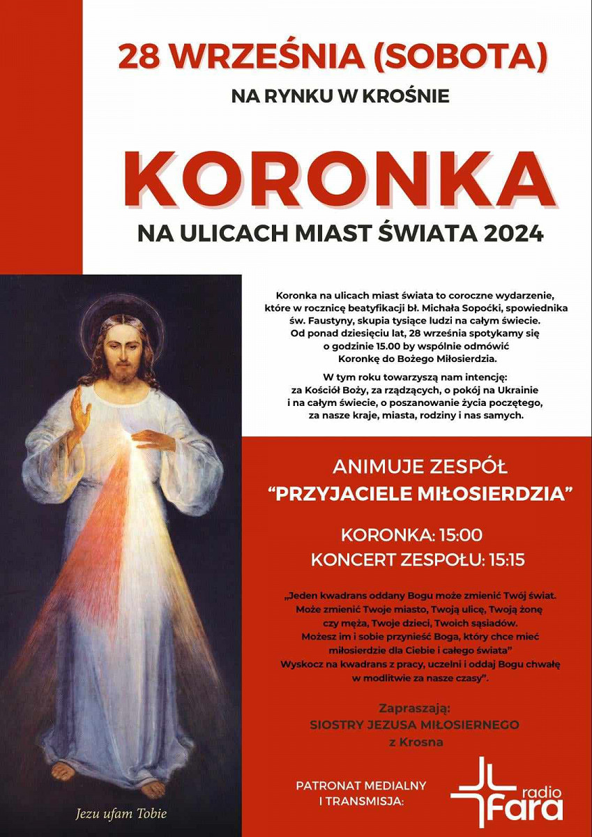 Koronka na ulicach miast świata 2024