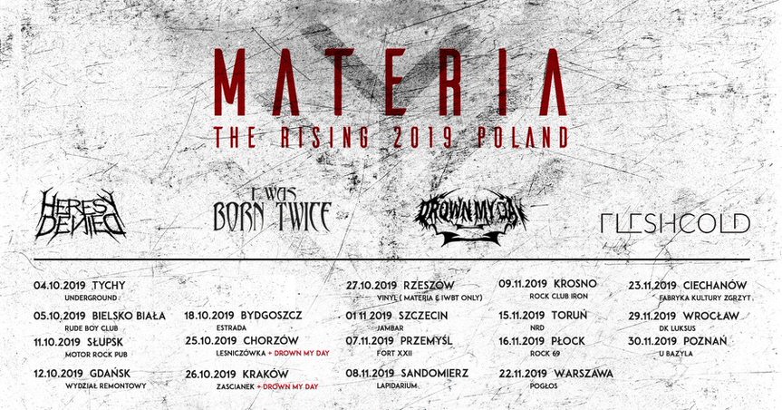 Materia - The Rising Tour 2019 - Krosno