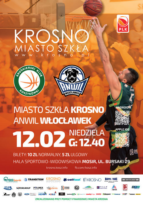 Miasto Szkła Krosno - Anwil Włocławek