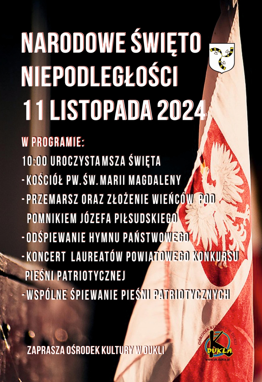 Obchody Święta Niepodległości w Dukli