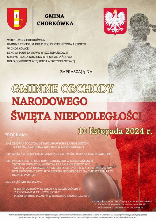 Obchody Święta Niepodległości w gminie Chorkówka