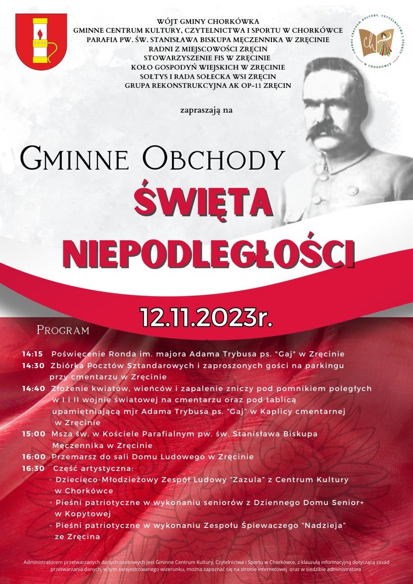 Obchody Święta Niepodległości w gminie Chorkówka