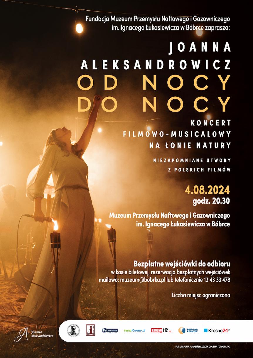 "Od nocy do nocy" - koncert filmowo musicalowy w Bóbrce