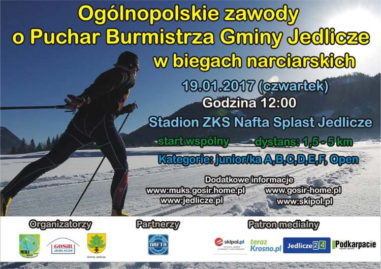 Ogólnopolskie Zawody o Puchar Burmistrza Gminy Jedlicze w biegach narciarskich