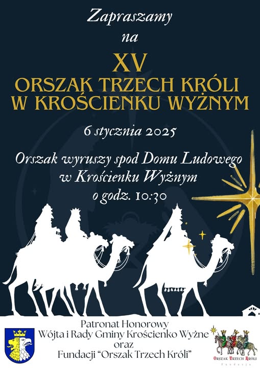 Orszak Trzech Króli w Krościenku Wyżnym