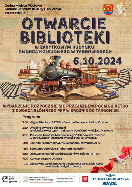 Otwarcie biblioteki w Targowiskach