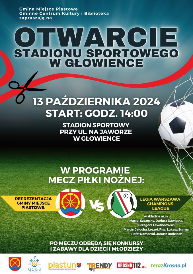 Otwarcie stadionu sportowego w Głowience