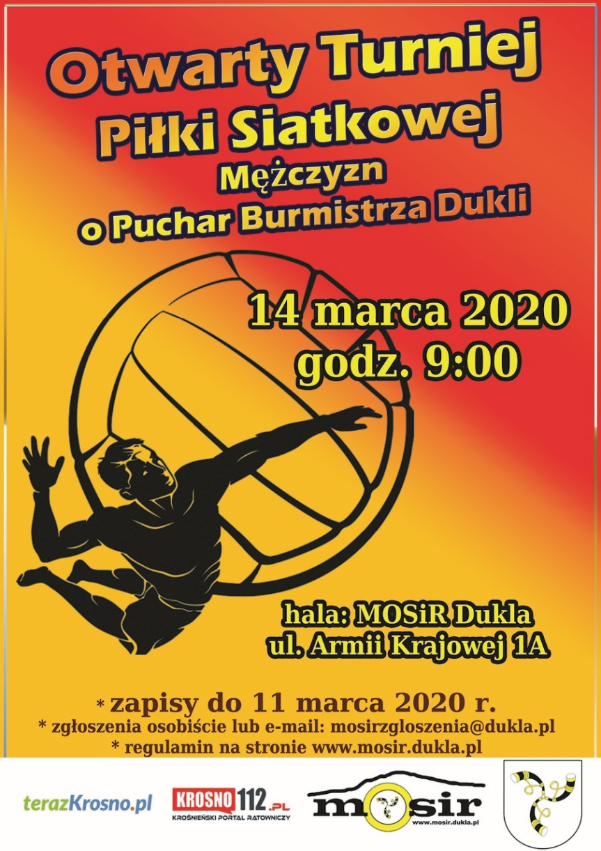 Otwarty Turniej Piłki Siatkowej o Puchar Burmistrza Dukli
