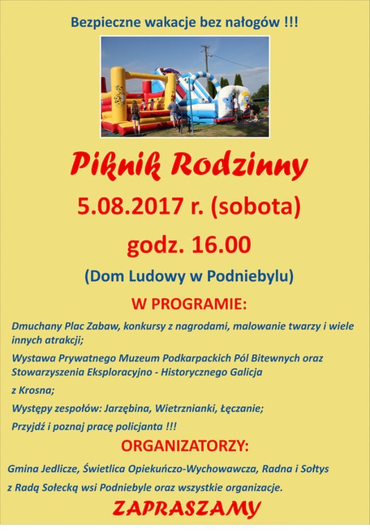 Piknik Rodzinny w Podniebylu