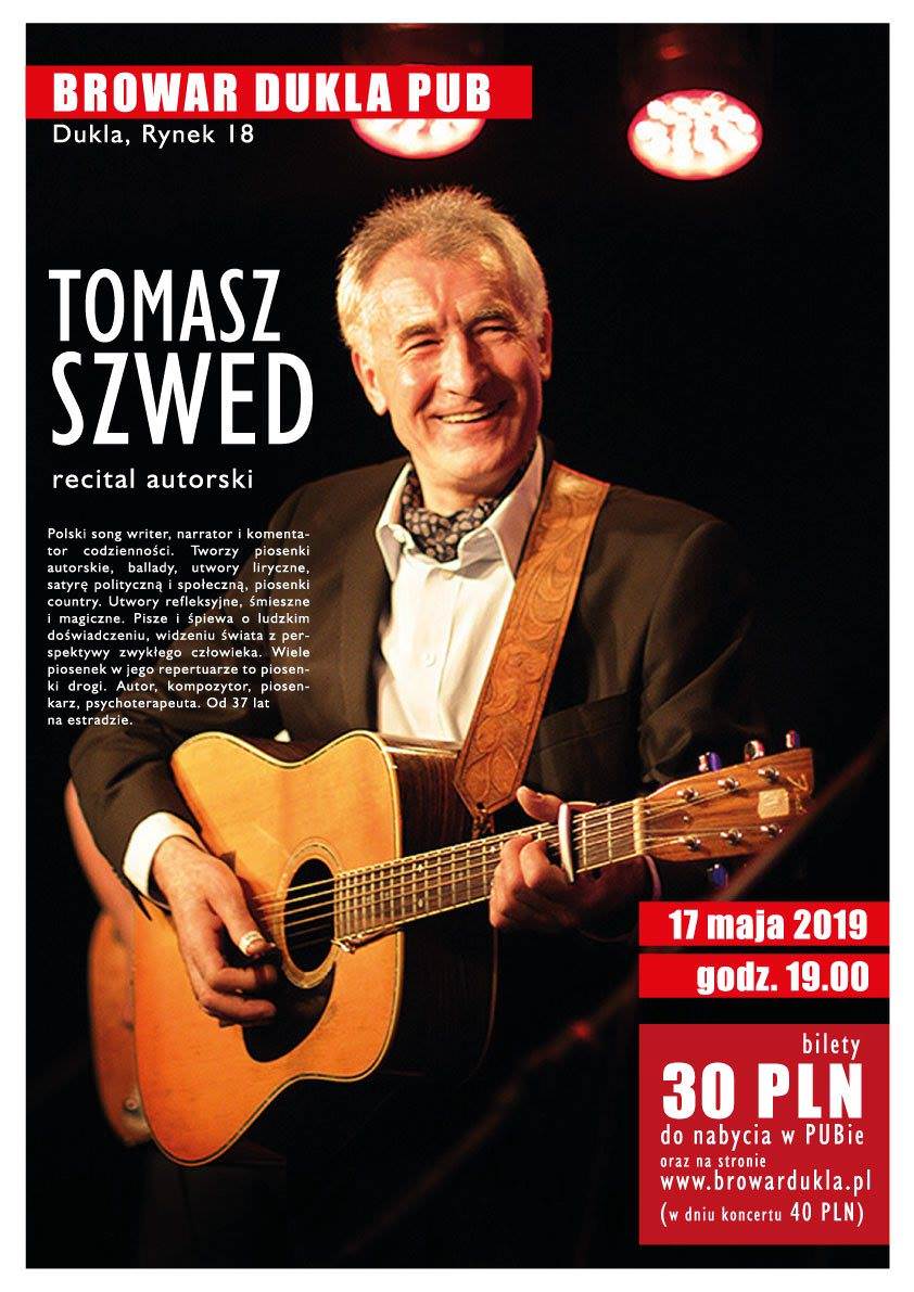 Recital autorski Tomasza Szweda