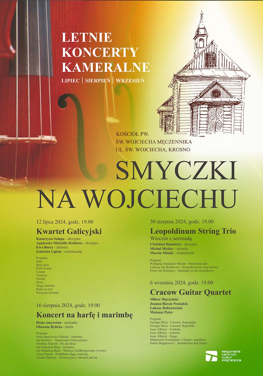 Smyczki na Wojciechu - koncert w kościele św. Wojciecha