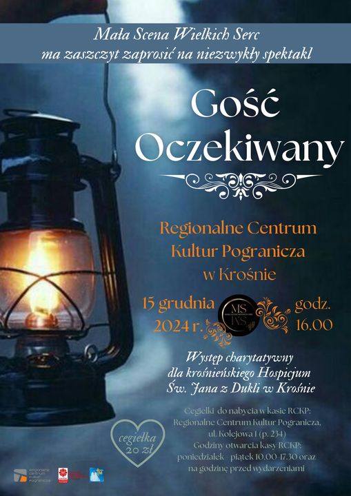 Spektakl "Gość Oczekiwany" w RCKP w Krośnie