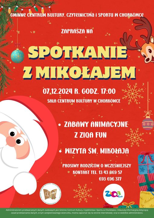 Spotkanie z Mikołajem w Chorkówce