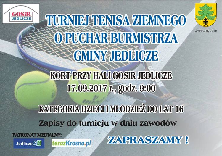 Turniej Tenisa Ziemnego o Puchar Burmistrza Gminy Jedlicze
