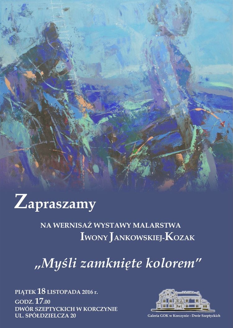 Wernisaż wystawy malarstwa Iwony Jankowskiej-Kozak
