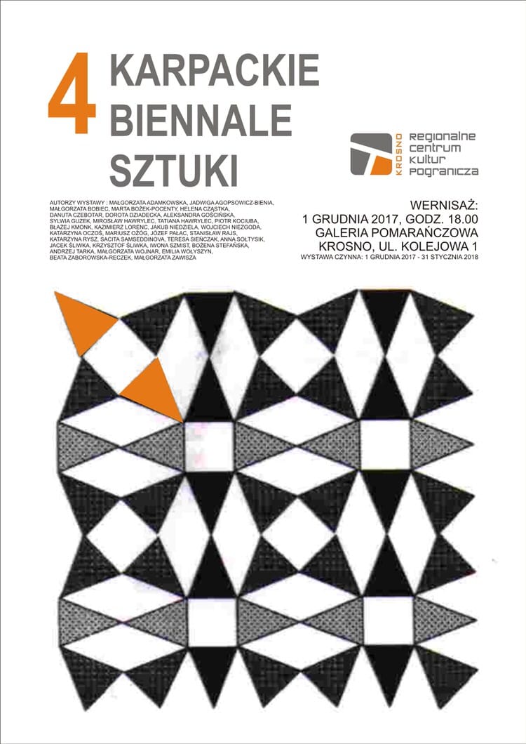 Wernisaż wystawy pokonkursowej 4. Karpackiego Biennale Sztuki