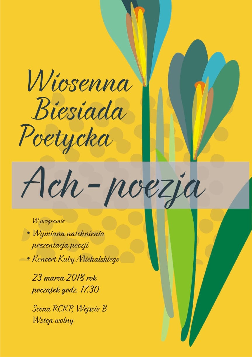 Wiosenna Biesiada Poetycka Ach - poezja