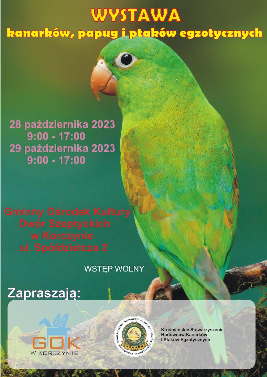 Wystawa Kanarków I Ptaków Egzotycznych W Korczynie 29102023 1561
