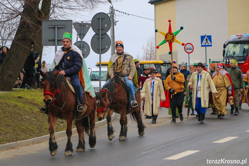 Orszak Trzech Króli z Rymanowa do Rymanowa-Zdroju 2024