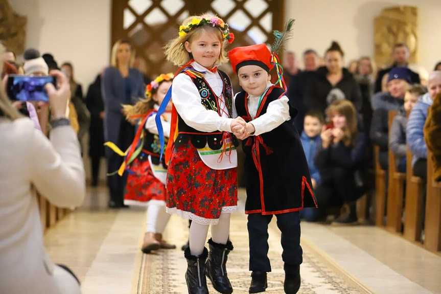 jasełka w kościele w Potoku