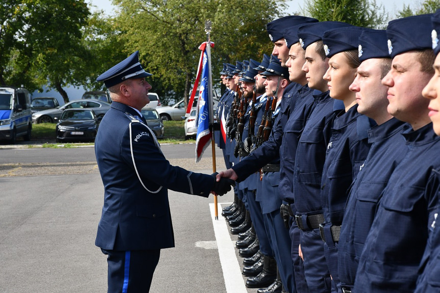 Ślubowanie policjantów w Rzeszowie