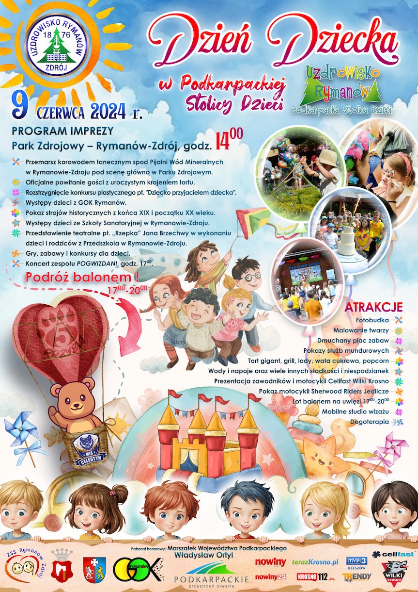 obchody Dnia Dziecka w Podkarpackiej Stolicy Dzieci 2024