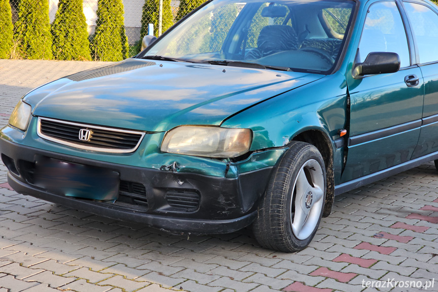 Uszkodzona honda