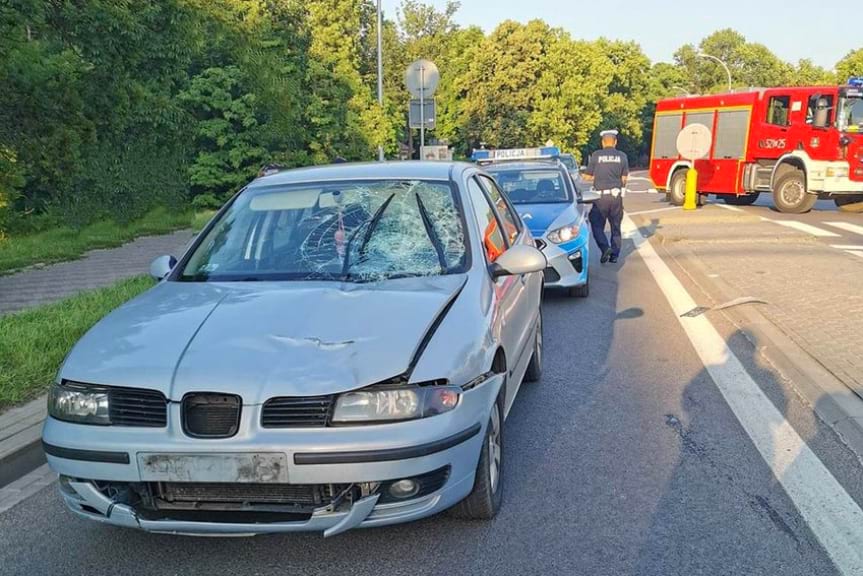 Śmiertelny wypadek w Przeworsku. Samochód potrącił pieszego