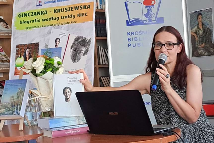 "To są poetki na dzisiaj.." -  Izolda Kiec o Zuzannie Ginczance i Felicji Kruszewskiej 