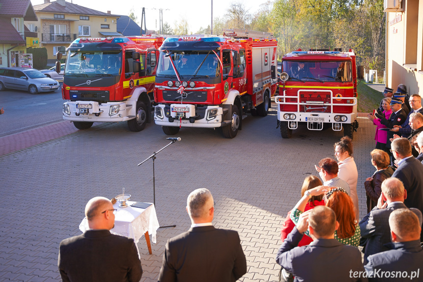 Żarnowiec, Dobieszyn, Podniebyle. Trzy miejscowości - trzy nowe wozy strażackie