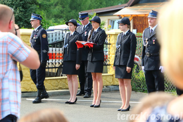 130-lecie OSP Posada Dolna, przekazanie sztandaru