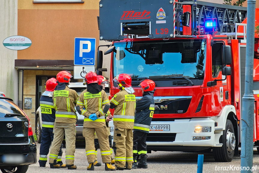 Akcja służb ul. Powstańców Warszawskich