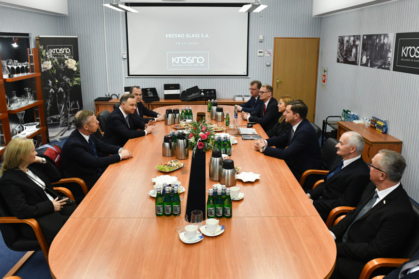 Andrzej Duda w Krośnie