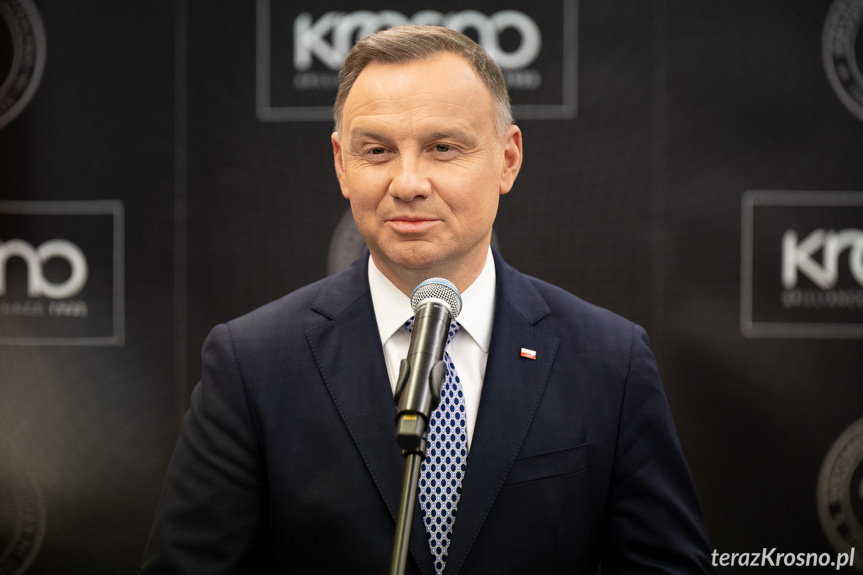 Andrzej Duda w Krośnie