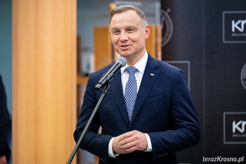 Andrzej Duda w Krośnie