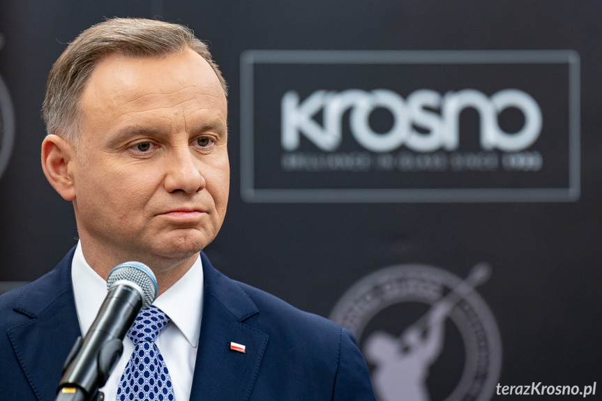 Andrzej Duda w Krośnie