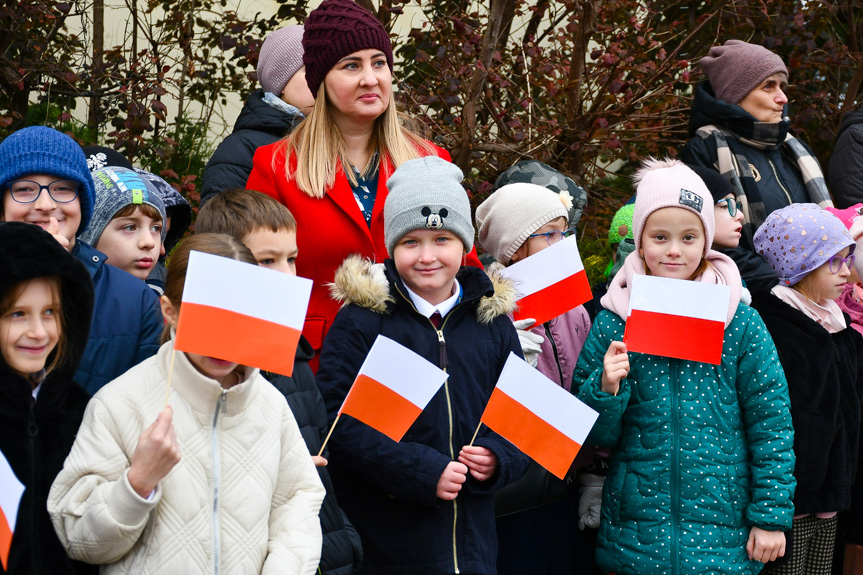 Apel dla Biało-Czerwonej przy LO w Rymanowie i SP w Rymanowie